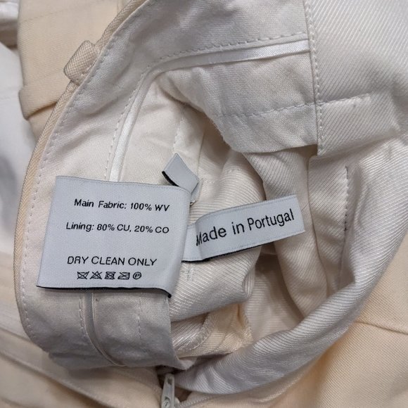 Racil High-Waisted Ivory Wool Pants - EUC - Picture 4 of 4
